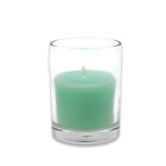 Round Glass Votive Candles (12 Pieces/Box )