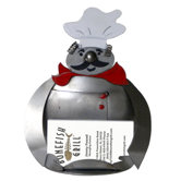 Desk Accessory Chef Business Card Holder