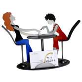Desk Accessory Manicurist Business Card Holder
