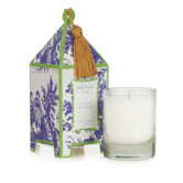 Classic Toile Lavande Provencale Pagoda Candle
