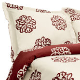 Milena 310 Thread Count Reversible Duvet / Sham Set