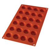 24 Cavity Mini Semi-Sphere Mold