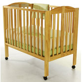 Portable Folding 2-in-1 Convertible Crib
