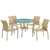 Circulo 5 Piece Dining Set