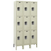 ReadyBuilt Three Wide Triple Tier Locker  (Assembled)