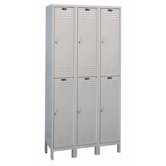 Value Max Locker Double Tier 3 Wide (Knock-Down)