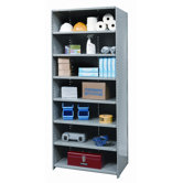 Hi-Tech Shelving Medium-Duty Closed Type Starter Unit with 8 Shelves