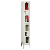 Safety-View Stock Lockers - Double Tier - 1 Section (Unassembled)