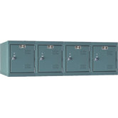 Premium Locker 4 Wide Wall Mount (Assembled)