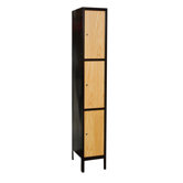 Heavy-Duty Ventilated Locker Double Tier 1 Wide (Knock-Down)
