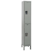 Maintenance-Free Quiet Locker Double Tier 1 Wide (Assembled)