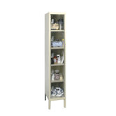 Safety-View Plus Locker 5 Tier 1 Wide (Assembled)