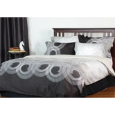 Round-About 100% cotton 3 piece queen duvet cover set