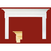 Mt. Vernon MDF Primed Mantel