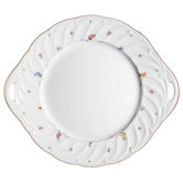 Leonore Elegance 27cm Cake Plate with Handles with Banner