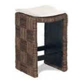 Plaid Counter Stool