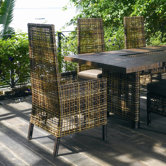 Outdoor Emperor Dining Arm Chair