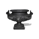 ResinStone Lion Head Urn