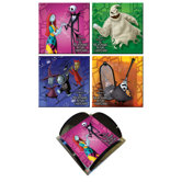 Nightmare Before Christmas Glass Print Coaster (Set of 4)