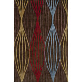 Himalaya Linear Brown Rug
