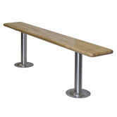 Hardwood Locker Bench