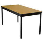 Quick Ship Lobo Lotz Armor Edge Top  Table