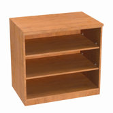 Repositionable Replay Two Adjustable Shelves Cabinet