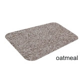 Flat Borderless Mat  in Oatmeal