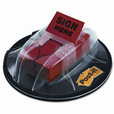High Volume Flag Dispenser, "Sign Here", Red, 200 Flags per Dispenser