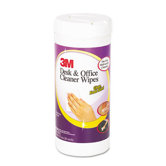 Desk and Office Cleaner Wipes, 25/Canister