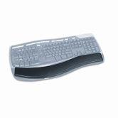 Gel Antimicrobial Thin Wrist Rest for Ergonomic Keyboards