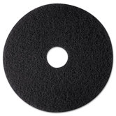 High Productivity Pad, 12", Black, 5 Pads/Carton