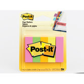 Pagemarker .5x1.75 5 Pds 50shts Clr