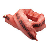 Petroleum Sorbent Booms - 8"x10' oil sorbent