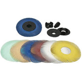 Scotch-Brite� Radial Bristle Brushes - 3m 048011-27605 6x12 radial bristle brsh 50 grit