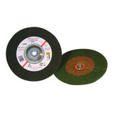 Green Corps� Depressed Center Wheels - 3m green corps depressedcenter wheel 7" x1/4"