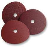 4 1/2" X 7/8" 120 Grade Fibre Disc, Die 450E, 25 Per Case