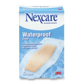 Knee/Elbow Bandages, 2-3/8"x3-1/2", 8 per Pack, Clear