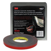Foam Double Sided Tape 1/2 X 20Yd (Black)