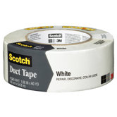 1.88" x 60 Yards Scotch Duct Tape in White
