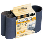 3" X 24" 120 Grit SandBlaster Purple Sanding Belts 9194NA