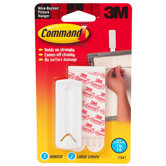 Wire Backed Picture Hanger with Command Adhesive