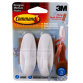 Medium Command Designer Hook (2 Count)