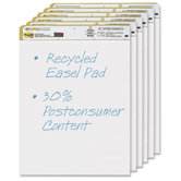 Post-it Repositionable Self-Stick Easel Pads (6 Per Pack)
