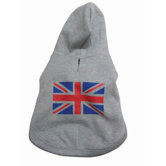 Union Jack Dog Hooded Sweater