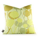 Aequorea Seedling Graphic Pillow in Pale Green