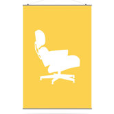 Modern Classics 1956 Slat in Sunflower and Chocolate