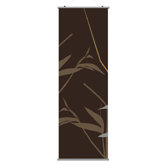 Morning Glory Tall Grass Slat in Charcoal and Olive 1