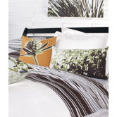 Estrella Damask Woven Bedding Collection in Pure White