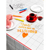 Doodle Cotton Tablecloth